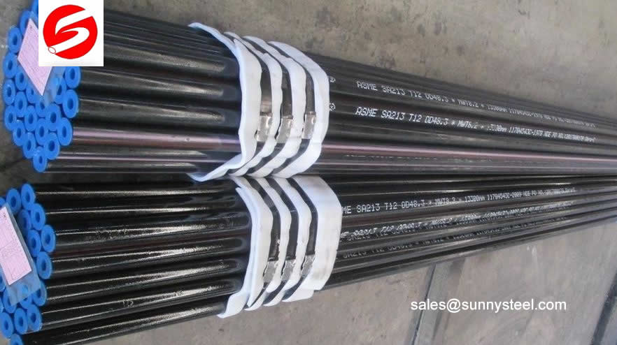 ASTM A213 T12 Seamless alloy pipes