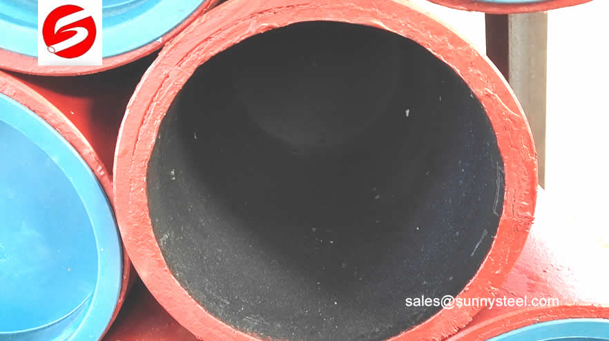 Metal ceramic lined with composite pipe