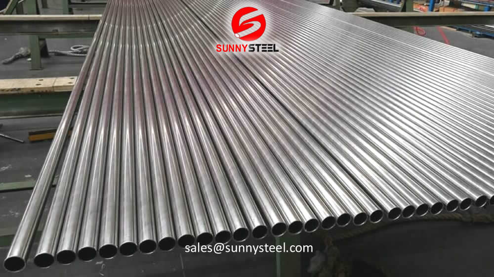 Stainless steel tube for heat exchanger