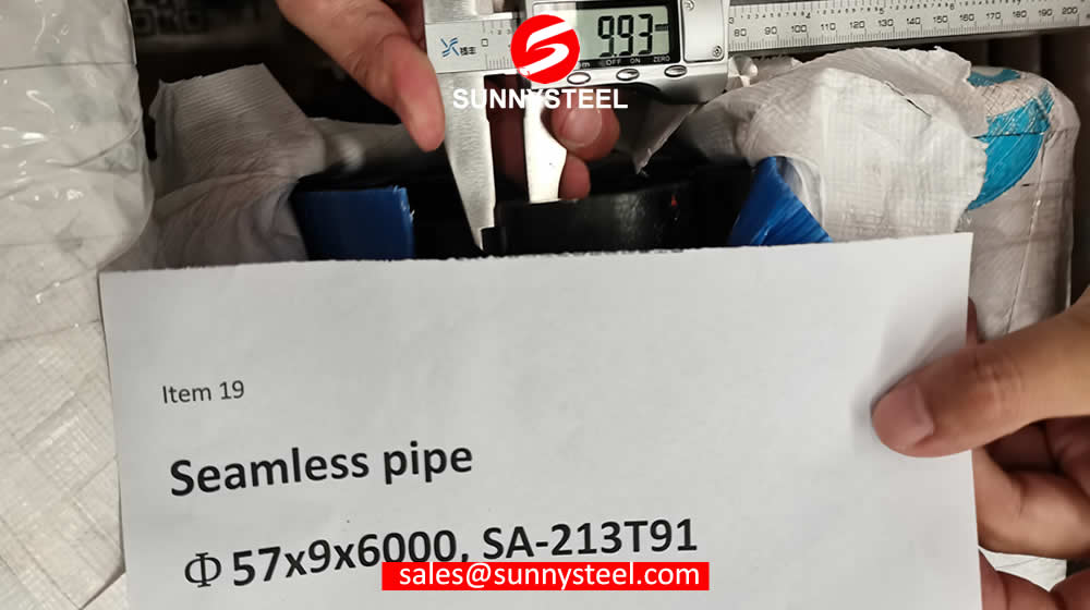 ASTM A213 T91 Seamless alloy tube