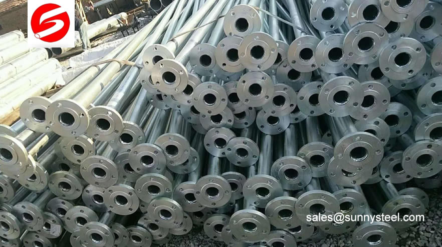 一并镀锌部件l Pipes with flange